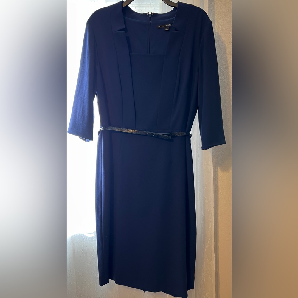 Antonio Melani Navy Dress - size 14.